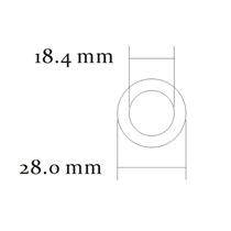 _2 2 2_ 28X _ ￠1 1_ 18 4X0 2 Ring O-shaped pet insulation sheet paper pvc film film Mylar sheet thin plastic sheet