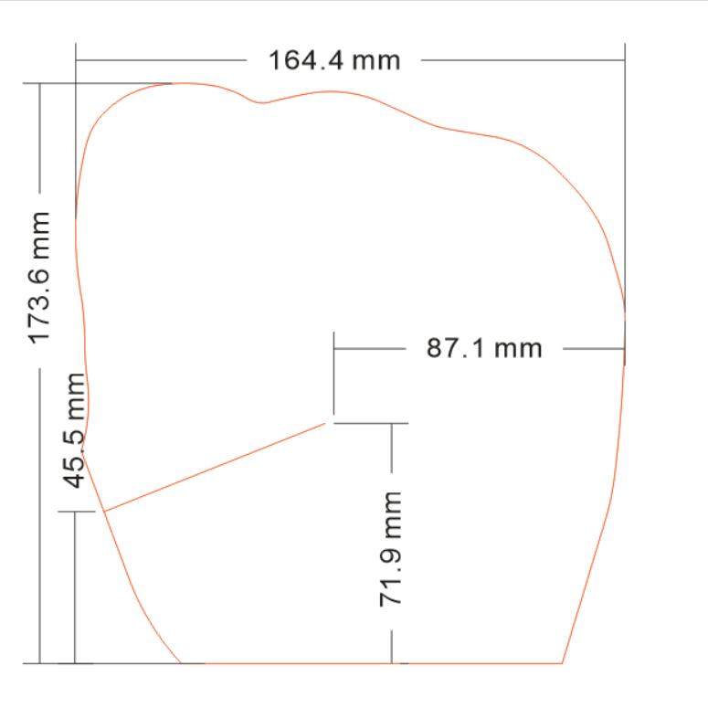 Wavy 174X165mm transparent PET anti-mucosal silicone bra underwear milk paste protective dust film