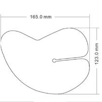 165X123 transparent anti-stick release type film forming sheet Silicone Bra Underwear bra Underwear Anti-dust film