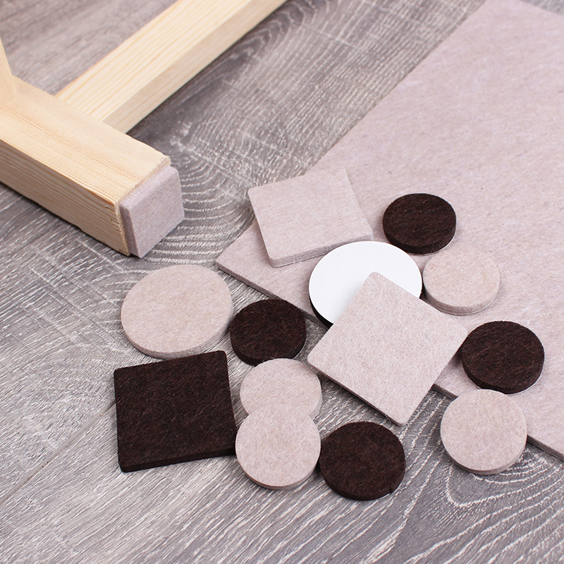 Thickened felt table and chair mat protective mat silent wear-resistant stool chair corner mat floor sofa non-slip chair foot cover