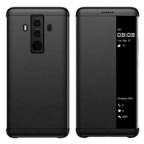 huawei mate10 Porsche mobile phone case limited edition leather bla al00 protective cover smart window clamshell huawei original high-grade all-inclusive anti-drop leather case for men
