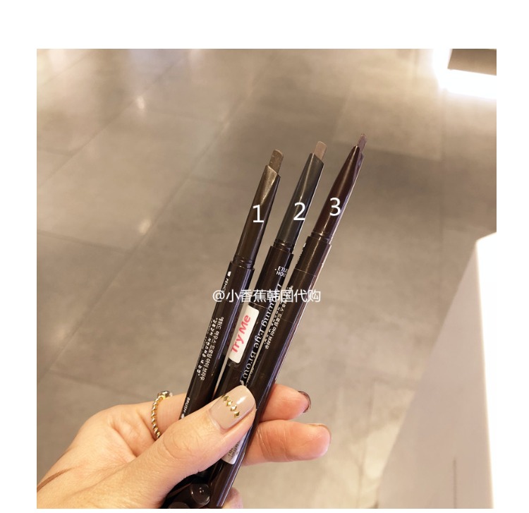 Etude House lông mày bút chì bột lông mày hai trong một nữ Hàn Quốc mua rễ xác thực khác biệt - Bút chì lông mày / Bột / Stick bút vẽ lông mày