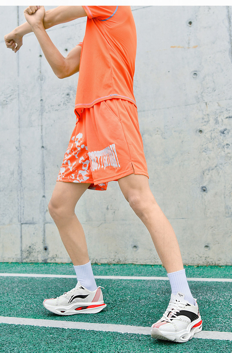 大童运动跑步鞋男莆田专业竞速学生中考体侧碳板减震飞电C6U跑鞋 — 15
