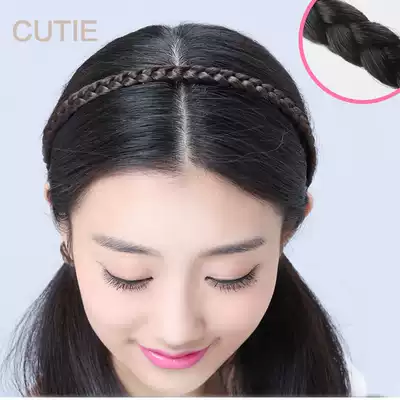 Prettiness wig hair band women's twist pigtail fine hair band fashion Korean imported hair hair accessories improvement