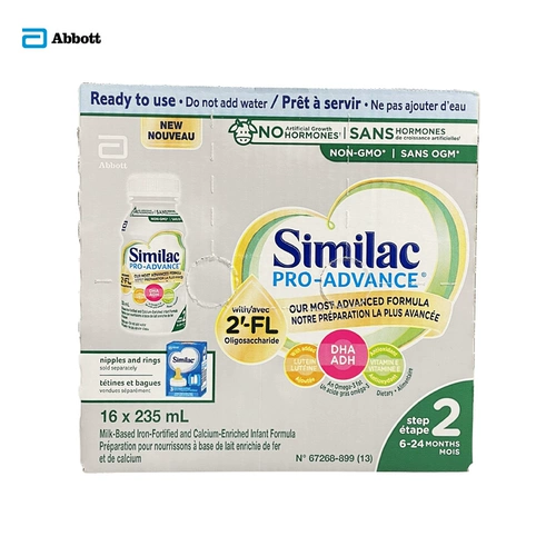 Spot Canadian Abbott 235mlx16 Baby будет пить водное молоко плюс сериал Pro с HMO