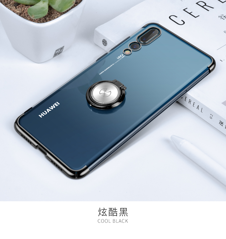 Huawei p20 vỏ điện thoại di động p20pro bảo vệ bao gồm tất cả chống rơi mate20pro trong suốt siêu mỏng nam và nữ mô hình thủy triều thương hiệu mate20 vòng khóa pro phụ kiện silicone cứng por cá tính sáng tạo