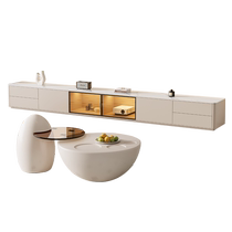 French cream style creative coffee table simple small apartment living room home internet celebrity cat claw special-shaped coffee table size combination