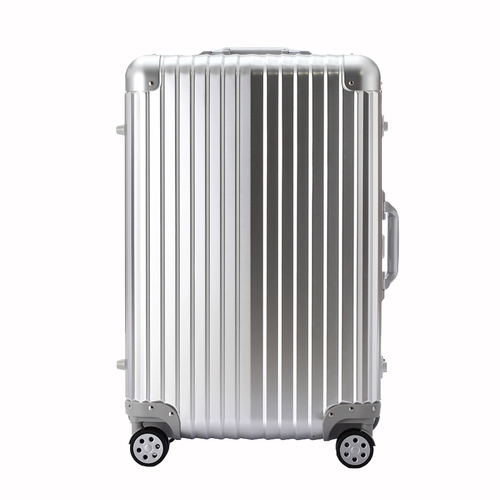 Металлический модный универсальный элитный чемодан, алюминиево-магниевый сплав
