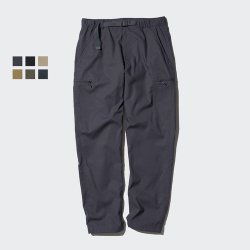 Мужские теплые брюки Uniqlo HEATTECH, повседневные брюки, обычный стиль 463965