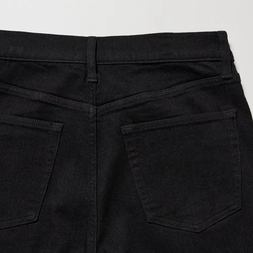 Мужские теплые джинсы HEATTECH приталенного кроя UNIQLO, можно стирать 459692 450250