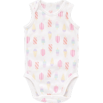 Uniqlo Infant and Toddler Newborn JOP Mesh Hip Cover Sleeveless 1-piece Jumpsuit 464575