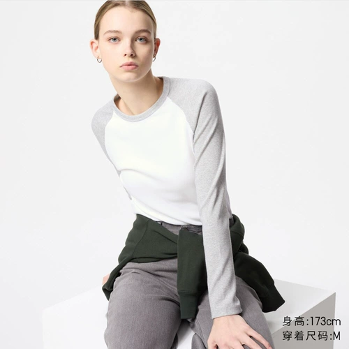 Uniqlo, лонгслив, весенняя мягкая футболка