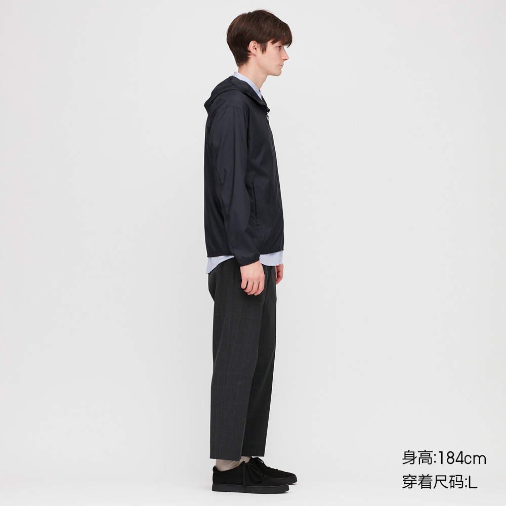 uniqlo men's/couple wear portable uv protective hooded jaet (sun wear) 425028