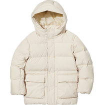 Uniqlo childrens clothing boys and girls down hooded jacket down jacket warm 449823