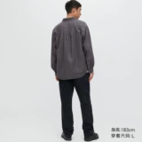 Uniqlo, парная одежда для влюбленных, рубашка, лонгслив