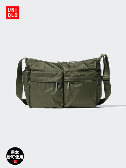 Uniqlo bolso de hombro casual para hombre y mujer bolso cruzado mochila repelente al agua correa para el hombro ajustable 476764