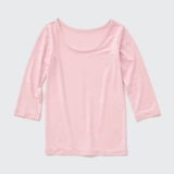 Uniqlo, детский удерживающий тепло лонгслив для раннего возраста, футболка