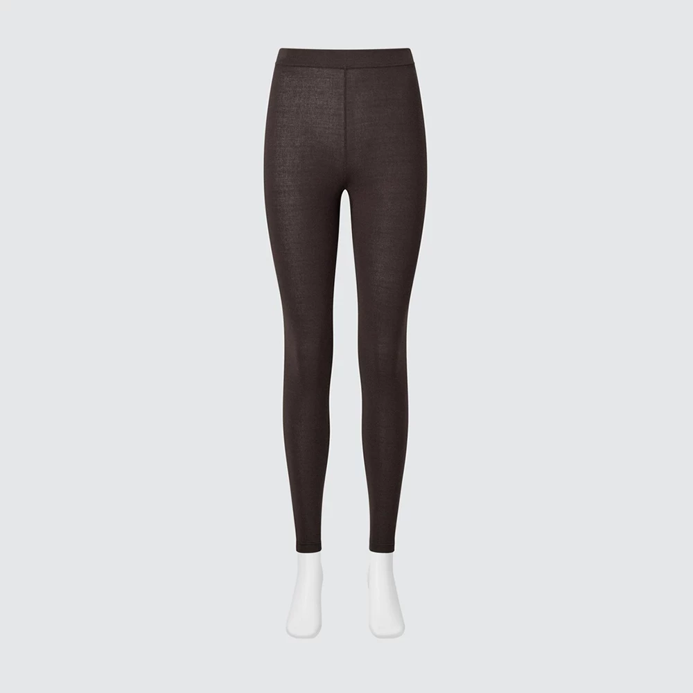 Женские облегающие колготки UNIQLO HEATTECH EXTRA WARM Blended Tights/10 Minutes 6% Cashmere 481534