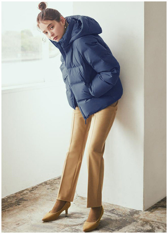 Женская одежда Uniqlo без Сшить капюшон куртка 432025 UNIQLO