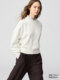 Uniqlo C Series Collaboration Women's Smooth Cotton Round Neck Knit Sweater Casual Sweater 475053