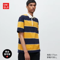 Uniqlo, футболка polo для отдыха, летняя футболка с коротким рукавом