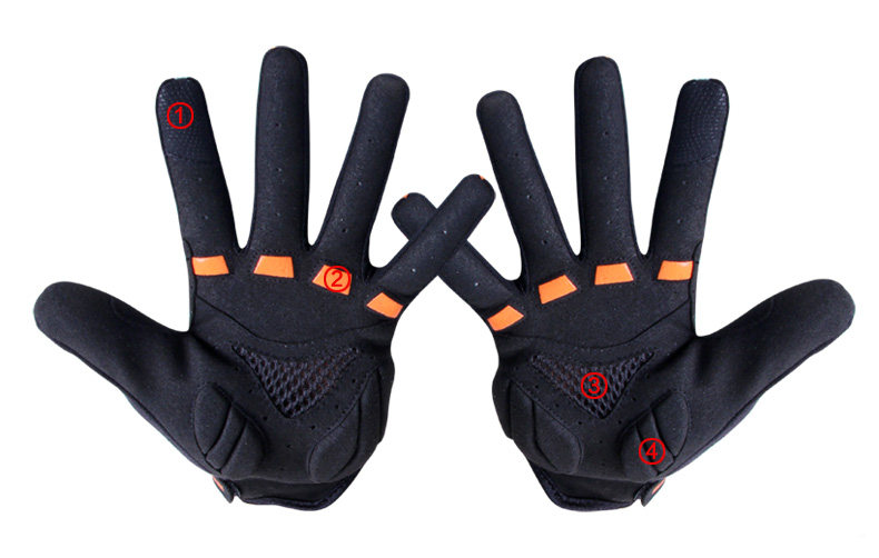 Gants de cyclisme mixte LANCE SOBIKE - Ref 2243939 Image 16