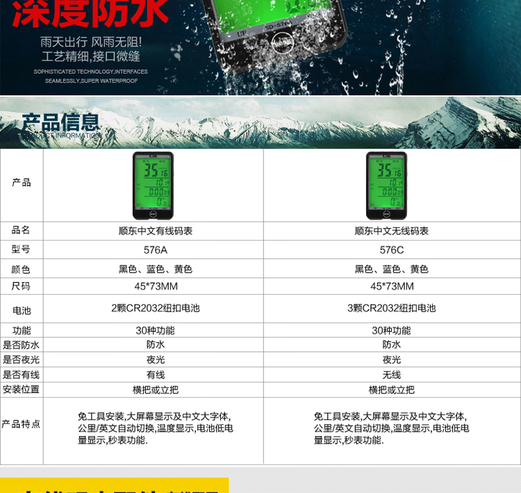 Compteur de vélo SUNDING - Ref 2422373 Image 8