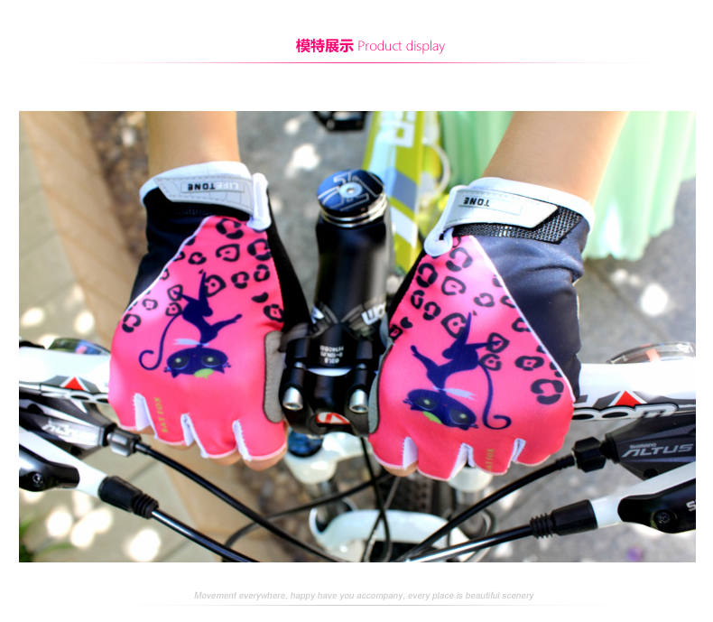 Gants pour vélo femme - Ref 2243635 Image 9