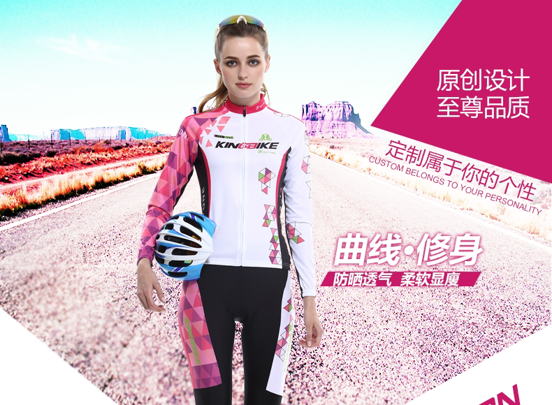 Vêtement cyclisme femme KING BIKE - Ref 2217353 Image 7