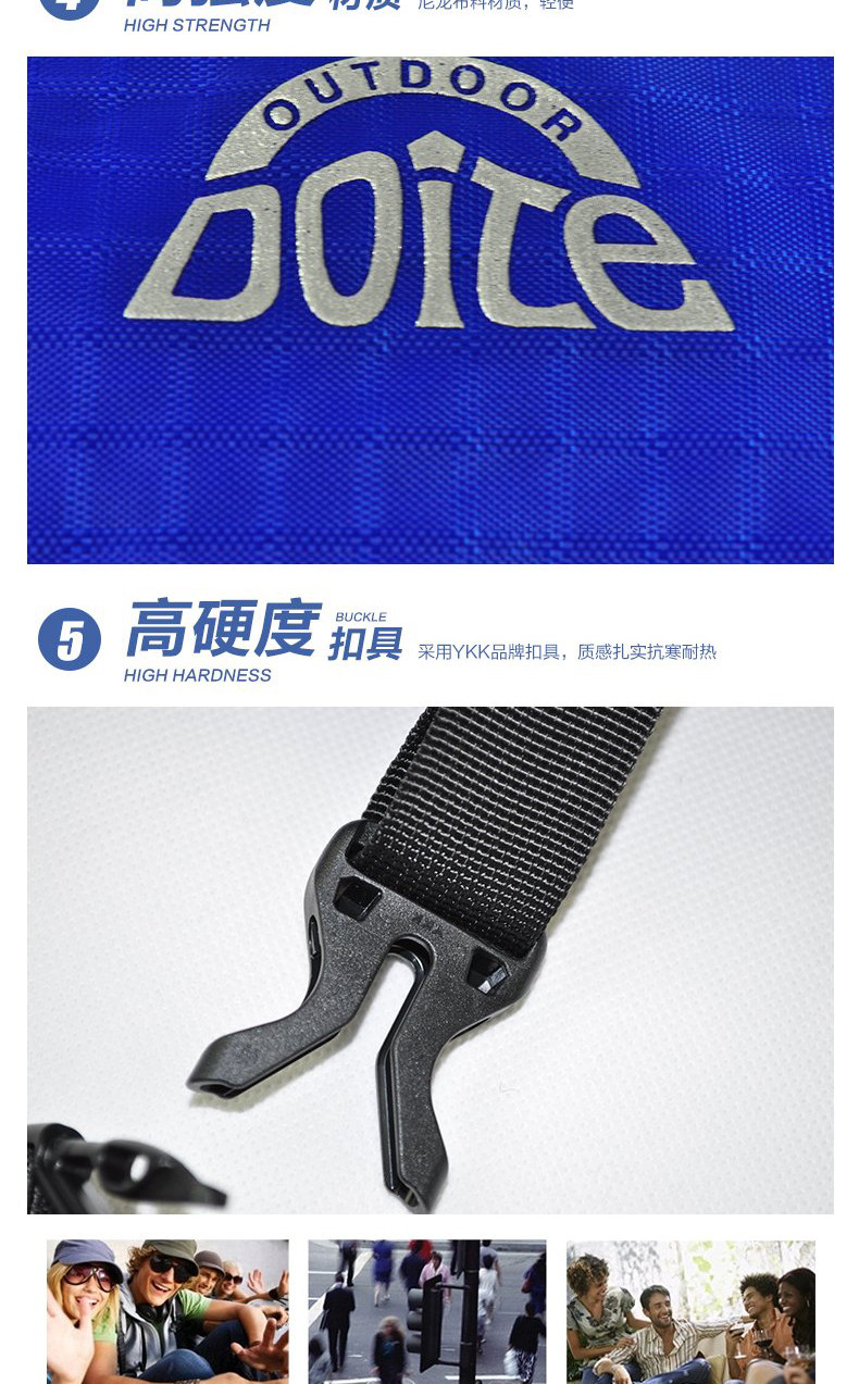 Sacoche pour vélo mixte DOITE - Ref 2218127 Image 8