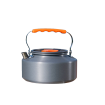 Outdoor kettle for tea portable kettle for camping cassette stove tea set picnic tea kettle camping open fire
