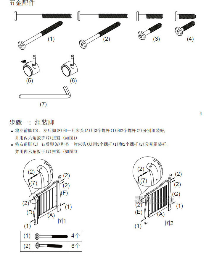 ốc vít dài M8 đồ nội thất phần cứng kết nối vít fastener bé giường ghế vít đầu phẳng vít búa nut ốc lục giác chìm