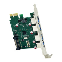 SYBA Western bully pcie turns usb3 0 desktop computer expansion card riser solid hard disk key rat power
