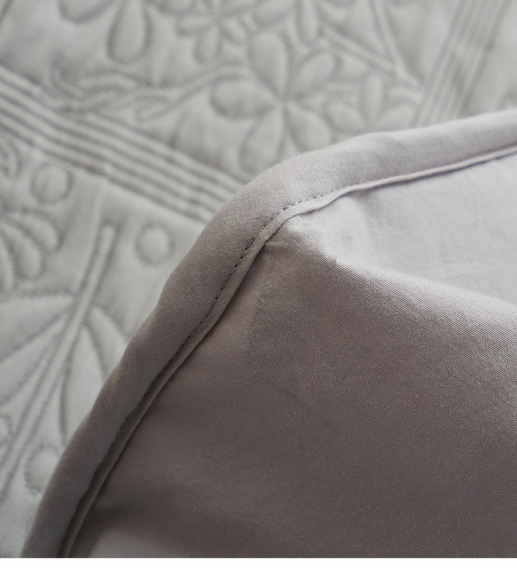 Натяжная простыня fitted sheet | 天丝棉床笠枕套三层提花柔软凉席厚实三件套四季