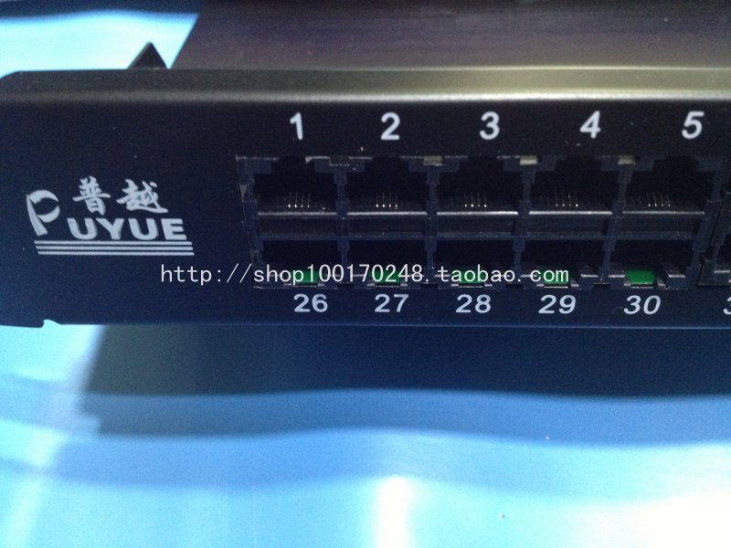 Puyue 50-port telephone wiring frame 50-port unshielded wiring frame 50-port language wiring frame