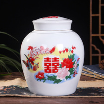 Jingdezhen ceramic jar tracking human dyeing pigment Guangzhou early