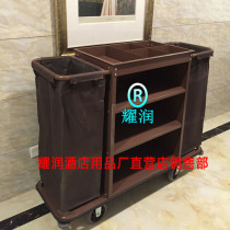 Hotel guest rooms multi-function hand-pushed linen car cleaning car cleaning car Bag room mouth hygiene service car