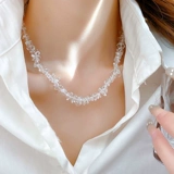 Белый модный белый кварц для девочек, природная руда, с драгоценным камнем, подарок на день рождения