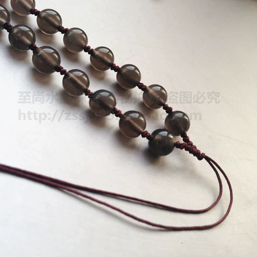 Высококлассное натуральное украшение-шарик, подвеска, плетеное универсальное ожерелье из шнура подходит для мужчин и женщин, имитация льда