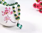 Двухцветное ожерелье с косичкой, модная подвеска для матери, подарок на день рождения