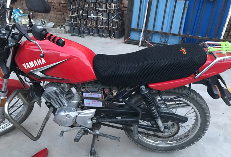 Vỏ đệm xe máy Yamaha Scorpio YB125S bọc ghế 3D dày lưới chống nắng thoáng khí đệm che - Đệm xe máy miếng che yên xe máy