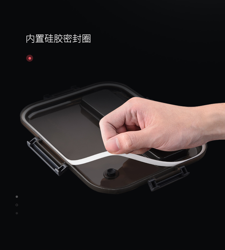 Lò vi sóng sưởi ấm sinh viên hộp ăn trưa hộp nữ tách biệt phong cách Nhật Bản với nắp căng tin đơn giản nam nhân viên văn phòng hộp ăn trưa - Hộp cơm điện sưởi ấm hộp cơm điện bear dfh-b20j1	