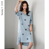 Пижама, юбка, тонкое летнее платье, короткий рукав