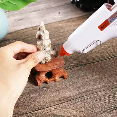 y031 hot melt glue gun hot glue gun pendulum stone stone base bonding firm household manual multi-function
