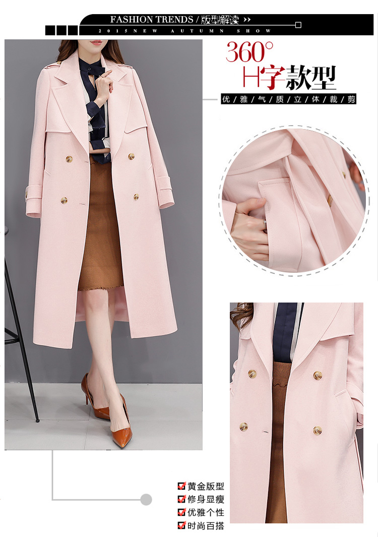 Trench pour femme EMYCHE    en Polyester - Ref 3227326 Image 13