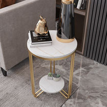 Set to customize Nordic marble rock plate edge a few tea table light extravagant beds headroom Sofa Side Cabinet Corner a few balconies