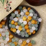 芊雅 Натуральные бусины из нефрита, аксессуар, аксессуары, плетеный браслет