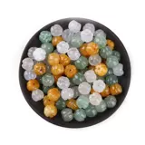 芊雅 Натуральные бусины из нефрита, аксессуар, аксессуары, плетеный браслет