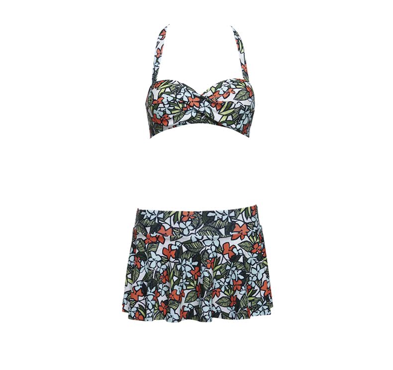 Bodypops bikini gợi cảm chia tay rừng nhiệt đới mùa xuân nóng bỏng áo tắm nữ váy mỏng nữ dễ thương - Bộ đồ bơi hai mảnh áo hai mảnh