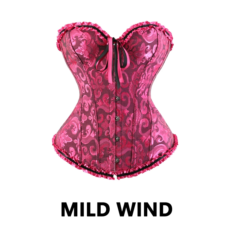 Retro Palace-Style Jacquard Fishbone Women's Tummy-Tightening Waistband Strapless Bra for Outer Wear Body Shaping Birthday Party Top